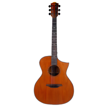 Load image into Gallery viewer, Bromo BAT4MCE Electro Acoustic Auditorium Guitar - Mahogany