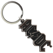 Load image into Gallery viewer, AC/DC Keychain: 3D Silver Logo
