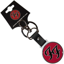 Load image into Gallery viewer, Foo Fighter Keychain: FF Logo