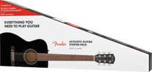 Load image into Gallery viewer, Fender CC-60S Acoustic Concert Guitar Pack V2 - Black