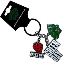 Load image into Gallery viewer, Green Day Keychain : Logo Charms