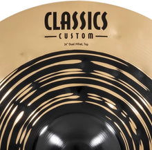 Load image into Gallery viewer, Meinl Classics Custom Dual 14” Dual Hi-Hat Cymbals - CC14DUH