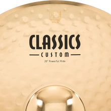 Load image into Gallery viewer, Meinl Classics Custom Brilliant 20” Powerful Ride Cymbal - CC20PR-B