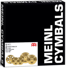Load image into Gallery viewer, Meinl HCS Expanded Cymbal Set (14” Hi-Hats, 16” Crash, 18” Crash & 20” Ride)- HCS14161820