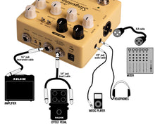 Load image into Gallery viewer, NUX Stageman Floor Acoustic Preamp DI Pedal - NAP-5
