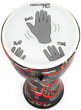 Load image into Gallery viewer, Percussion Plus Pre-tuned Carnival Slap Djembe - 8 Inch