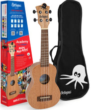 Load image into Gallery viewer, Octopus Academy Soprano Ukulele - Natural