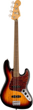 Load image into Gallery viewer, Squier Classic Vibe 60s Fretless Jazz Bass - 3 Tone Sunburst