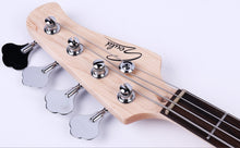 Load image into Gallery viewer, Gould J Style Electric Bass Guitar - Black