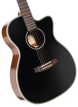 Load image into Gallery viewer, Cort Essence Series OC4 Electro-Acoustic Guitar - Black Top Semi Gloss