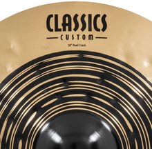 Load image into Gallery viewer, Meinl Classics Custom Dual 18” Dual Crash - CC18DUC