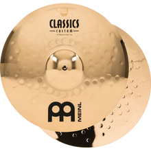 Load image into Gallery viewer, Meinl Classics Custom Brilliant 14” Medium Hi-Hat - CC14MH-B