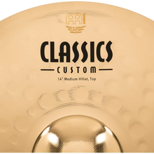 Load image into Gallery viewer, Meinl Classics Custom Brilliant 14” Medium Hi-Hat - CC14MH-B