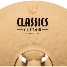 Load image into Gallery viewer, Meinl Classics Custom Brilliant 14” Medium Crash - CC14MC-B