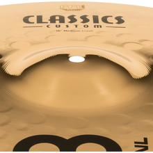 Load image into Gallery viewer, Meinl Classics Custom Brilliant 16” Medium Crash - CC16MC-B
