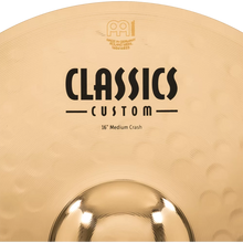 Load image into Gallery viewer, Meinl Classics Custom Brilliant 16” Medium Crash - CC16MC-B