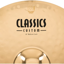 Load image into Gallery viewer, Meinl Classics Custom Brilliant 18” Medium Crash - CC18MC-B