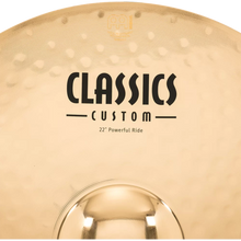 Load image into Gallery viewer, Meinl Classics Custom Brilliant 22” Powerful Ride - CC22PR-B