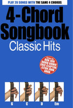 Load image into Gallery viewer, 4-Chord Songbook Classic Hits