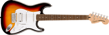 Load image into Gallery viewer, Squier Affinity Series Junior HSS Stratocaster - 3 Tone Sunburst