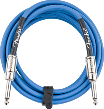 Load image into Gallery viewer, Fender Contour Series 10ft Instrument Cable - Lake Placid Blue