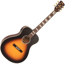Load image into Gallery viewer, Vintage Historic Series Electro Acoustic Folk Guitar - Vintage Sunburst