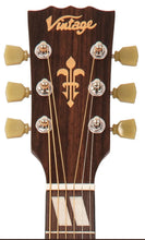 Load image into Gallery viewer, Vintage Historic Series Electro Acoustic Folk Guitar - Vintage Sunburst