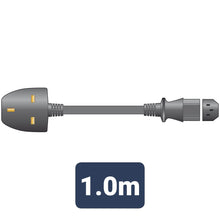 Load image into Gallery viewer, UK Mains Power Lead 1.0m - IEC 10A