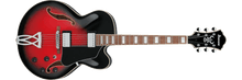 Load image into Gallery viewer, Ibanez AF75 Artcore Series Hollow Body Electric Guitar - Transparent Red Sunburst