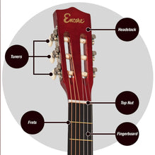 Load image into Gallery viewer, Encore 3/4 Classical Guitar Outfit - Natural