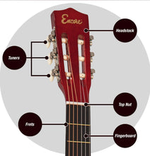 Load image into Gallery viewer, Encore 1/2 Classical Guitar Outfit - Natural