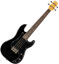 Load image into Gallery viewer, Flight Solid Body Electric Mini Bass Lite - Black