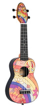 Load image into Gallery viewer, Keiki Soprano Ukulele Pack - Peace 68