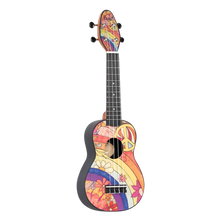 Load image into Gallery viewer, Keiki Soprano Ukulele Left Handed Pack - Peace 68