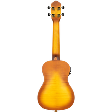 Load image into Gallery viewer, Ortega Custom Built Series Arched Concert Ukulele - Honey Sunburst