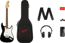 Load image into Gallery viewer, Squier Affinity Series Stratocaster Mustang Micro Pack - Black
