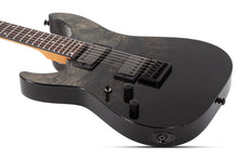 Load image into Gallery viewer, Schecter C-1 Standard Left Handed Electric Guitar - Black Fade Burst Burl Burst
