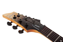 Load image into Gallery viewer, Schecter C-1 Standard Left Handed Electric Guitar - Black Fade Burst Burl Burst