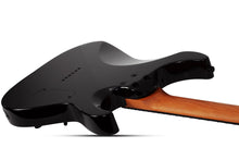Load image into Gallery viewer, Schecter C-1 Standard Left Handed Electric Guitar - Black Fade Burst Burl Burst