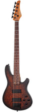 Load image into Gallery viewer, Schecter C-5 Standard 5-String Electric Bass Guitar - Tobacco Burl