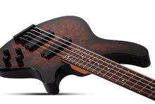 Load image into Gallery viewer, Schecter C-5 Standard 5-String Electric Bass Guitar - Tobacco Burl