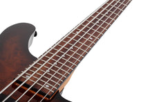 Load image into Gallery viewer, Schecter C-5 Standard 5-String Electric Bass Guitar - Tobacco Burl