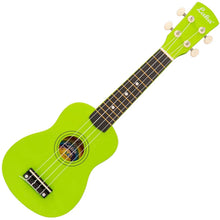 Load image into Gallery viewer, Laka Rainbow Series Soprano Ukulele - Green
