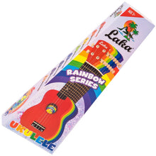 Load image into Gallery viewer, Laka Rainbow Series Soprano Ukulele - Green