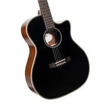 Load image into Gallery viewer, Cort Essence Series GA4 Special Electro Acoustic Guitar - Black Top Semi Gloss