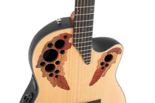 Load image into Gallery viewer, Ovation CE44 Celebrity Elite Mid-Cutaway Electro Acoustic Roundback Guitar - Natural