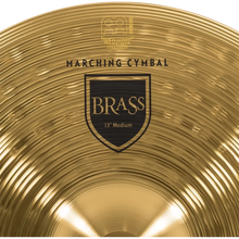 Load image into Gallery viewer, Meinl Pair of 13" Student Brass Marching Cymbals inc Straps - MA-BR-13M