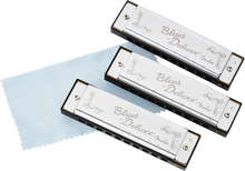Load image into Gallery viewer, Fender Blues Deluxe Harmonica Set - C/G/A
