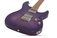 Load image into Gallery viewer, Schecter C-1 Standard Plus Electric Guitar - Trans Purple Burst