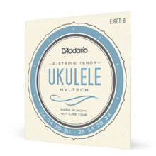 Load image into Gallery viewer, D’Addario EJ88T-8 8 String Tenor Ukulele Strings